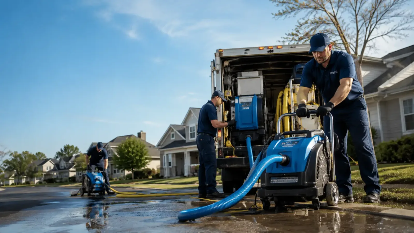Flood Damage Cleanup in South Pomfret, VT